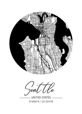 Seattle City Map