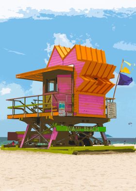 Miami Beach Hut XII