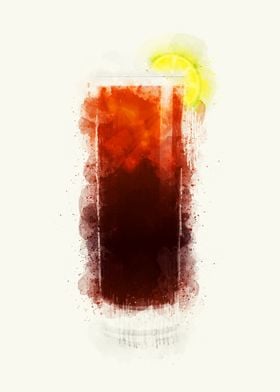 Cocktail Watercolor