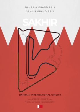 Sakhir Bahrain F1 Circuit