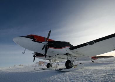 Snow aircraft