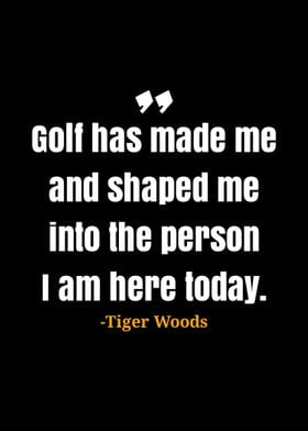 Tiger Woods quotes 