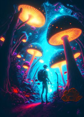 mushroom forest