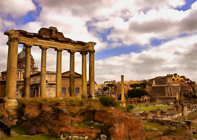 ROMAN FORUM, ITALY