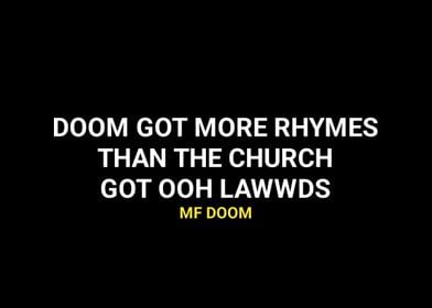 Mf Doom quotes 