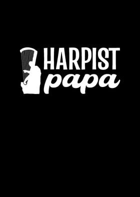 Harpist Papa Harpist Dad