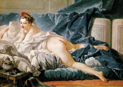 The Brunette Odalisque