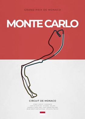 Monte Carlo F1 Track