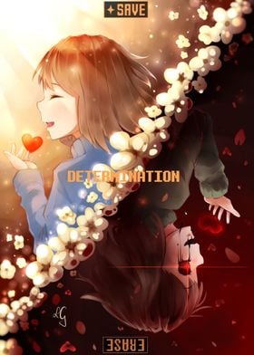 Chara Undertale Matte Finish Poster Paper Print - Animation