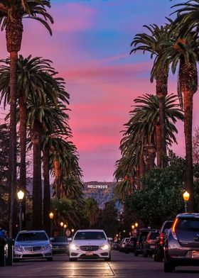 Mercedes Benz on hollywood