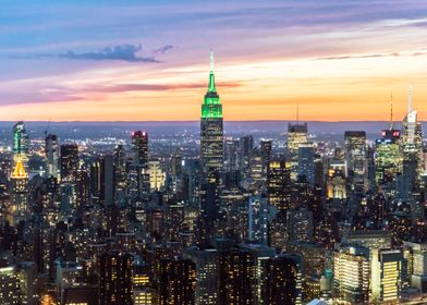 Midtown Manhattan skyline