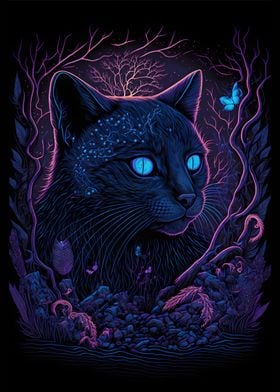 Black Light Cat 13