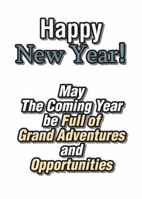 Grand Adventures New Year