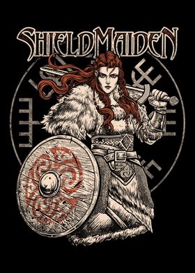 Viking Shield Maiden Norse