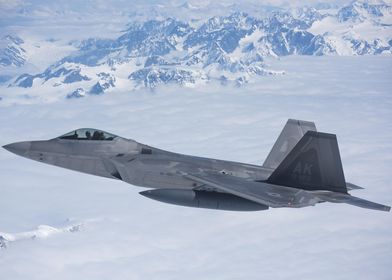 F22 Raptor in Alaska