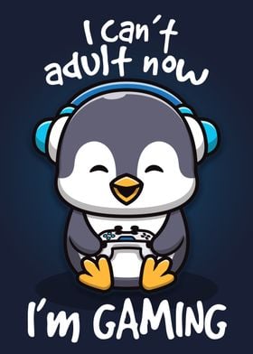 Penguin Gaming Cant Adult