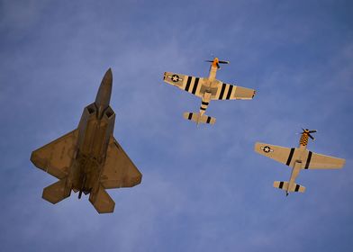 F22 heritage flight