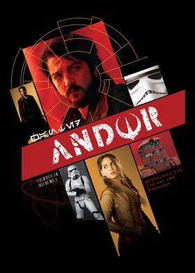 SUPERPÔSTER CINEMA E SÉRIES - STAR WARS: ANDOR - COLEÇÃO 2 PÔSTERES