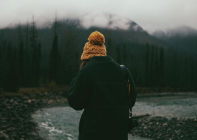 A Girl in a Yellow Hat