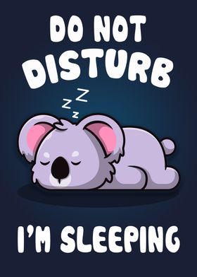 Koala Sleep Dont Disturb