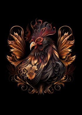 Chinese New Year Rooster