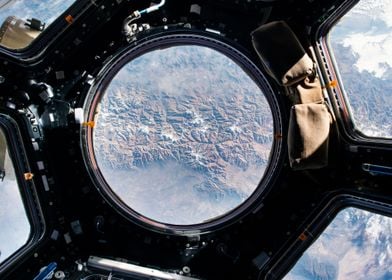 The Himalayas from the ISS