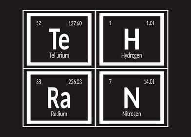 Tehran Periodic Table