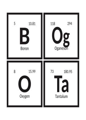 Bogota Periodic Table