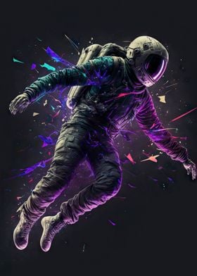 Retro Astronaut 