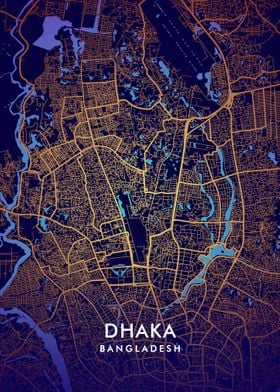 Dhaka Map