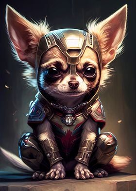 Chihuahua Superhero