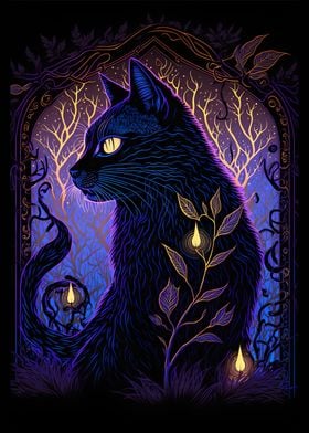 Black Light Cat 19