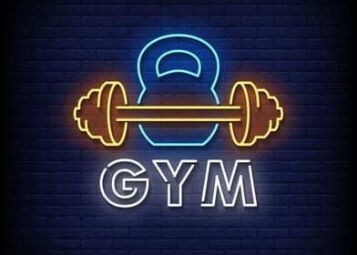 Gym Neon Sign