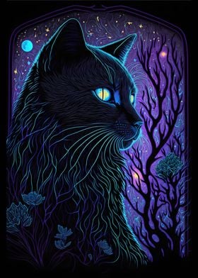 Black Light Cat 22