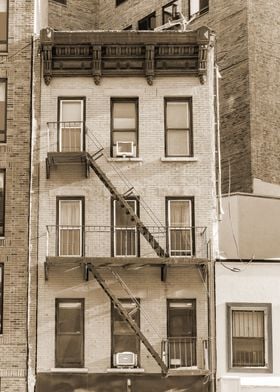 New York City Sepia Photo