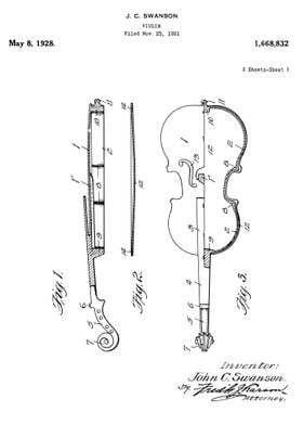 Violin patent