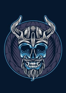 Skull viking