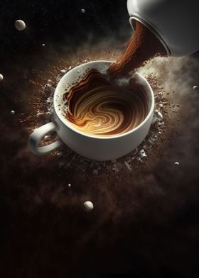 Coffee delux in space