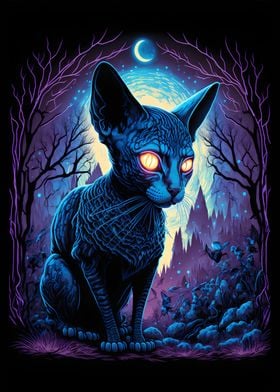 Black Light Cat 16