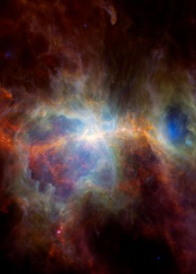 Dusty Orion Nebula 2