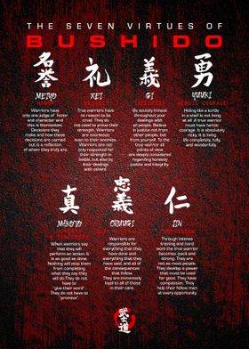 seven virtues of bushido