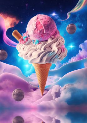 Ice cream space station