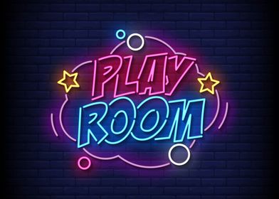 Play Room Neon Sign