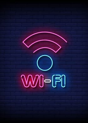 WiFi Neon Sign