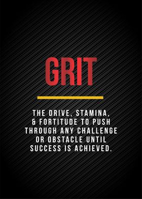 Grit motivation
