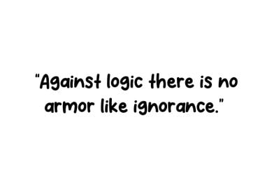 Logic quotes 