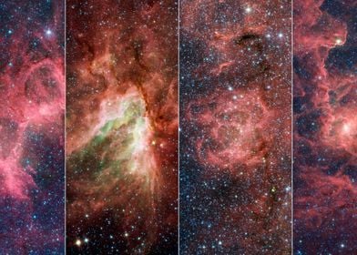Four Famous Nebulae