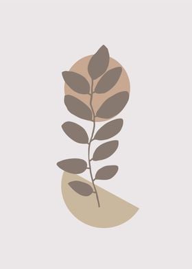 minimalist botanical