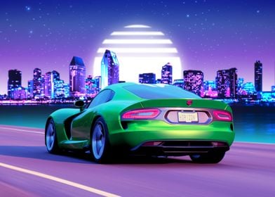 Viper Synthwave Outrun