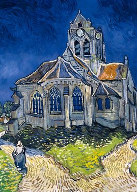 The Church at Auvers 1890